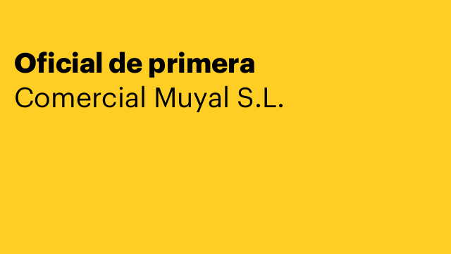 Oficial de primera