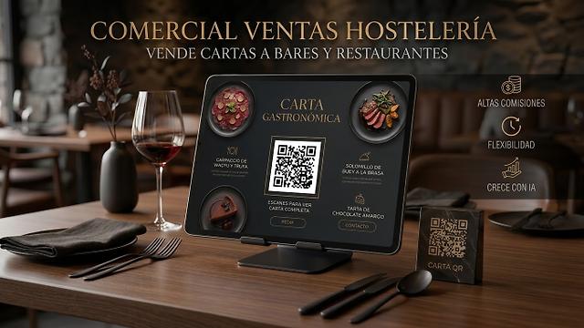 Comercial Cartas QR Restaurantes