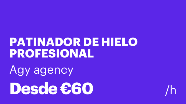 PATINADOR DE HIELO PROFESIONAL