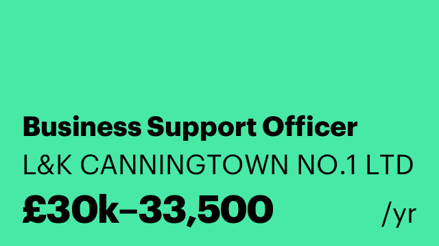 Business Support Officer