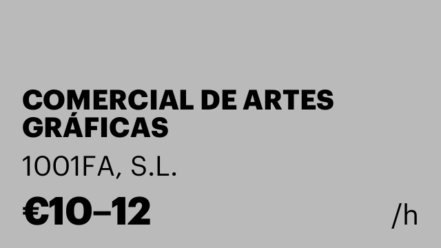 COMERCIAL DE ARTES GRÁFICAS