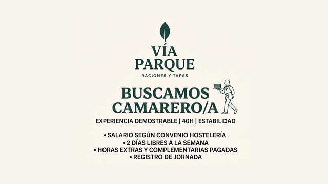 Camarero/a de Restaurante