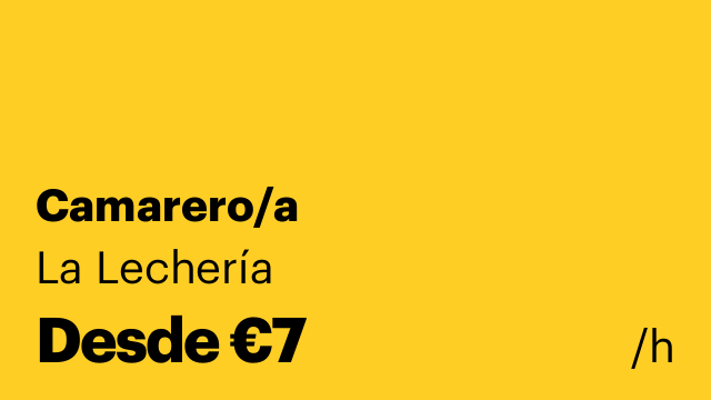 Camarero/a