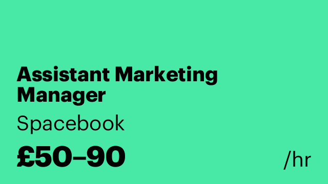 Assistant Marketing Manager