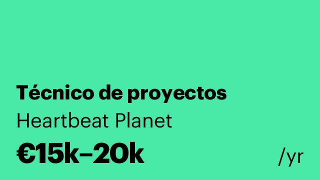 Técnico de proyectos