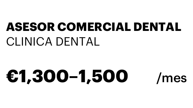 ASESOR COMERCIAL DENTAL