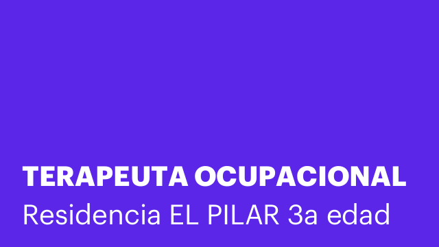 TERAPEUTA OCUPACIONAL