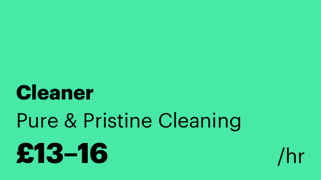 Cleaner