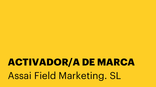 ACTIVADOR/A DE MARCA