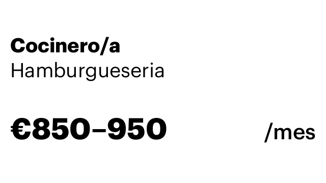 Cocinero/a