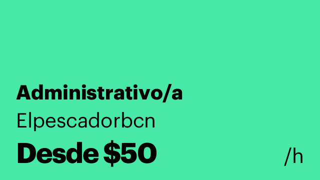 Administrativo/a