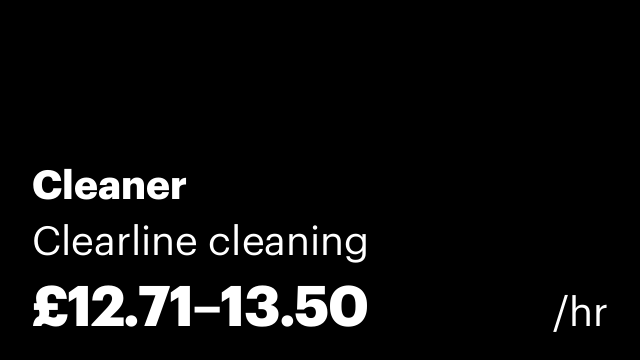 Cleaner