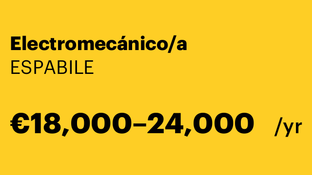 Electromecánico/a