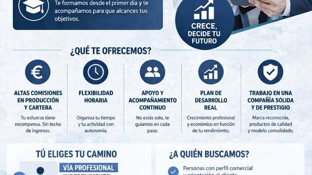 Agente de Seguros – Proyecto de Crecimiento en Compañía de Referencia
