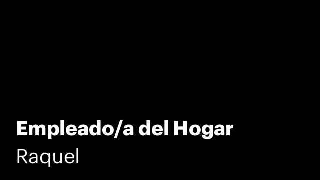 Empleado/a del Hogar