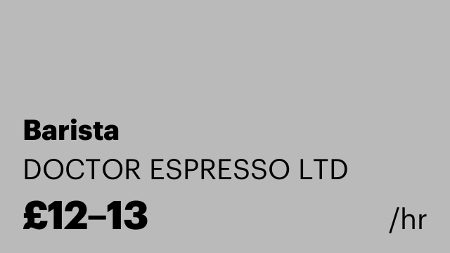 Barista