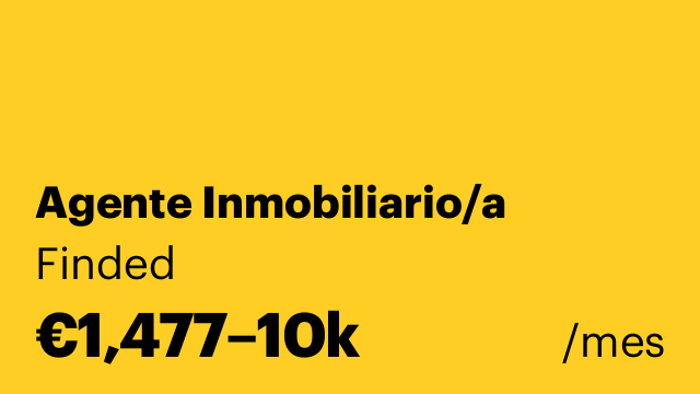 Agente Inmobiliario/a