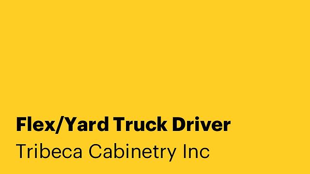 Flex/Yard Truck Driver
