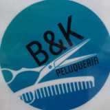 b&k peluqueria logo