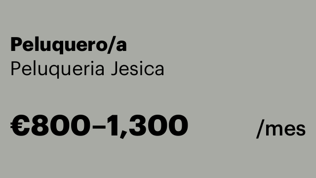 Peluquero/a