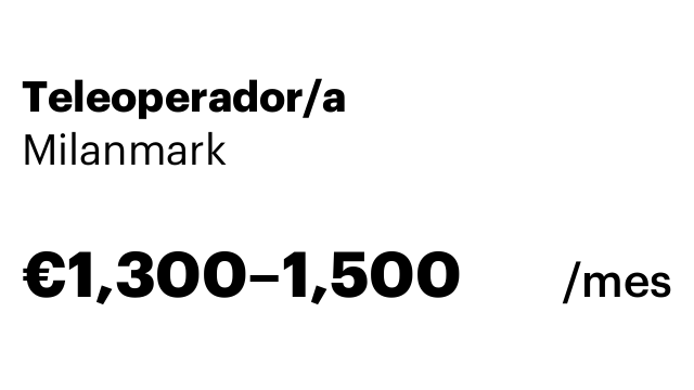 Teleoperador/a
