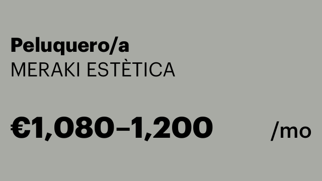 Peluquero/a