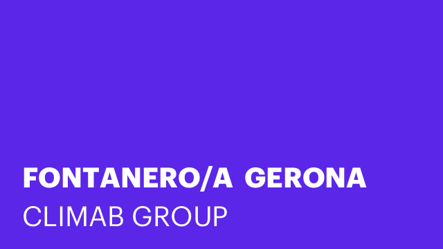 FONTANERO/A  GERONA