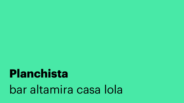 Planchista