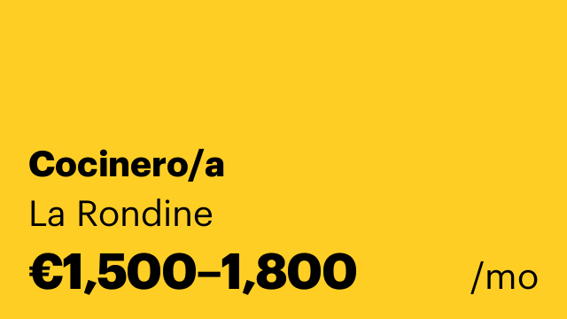 Cocinero/a