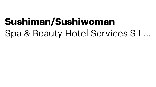 Sushiman/Sushiwoman