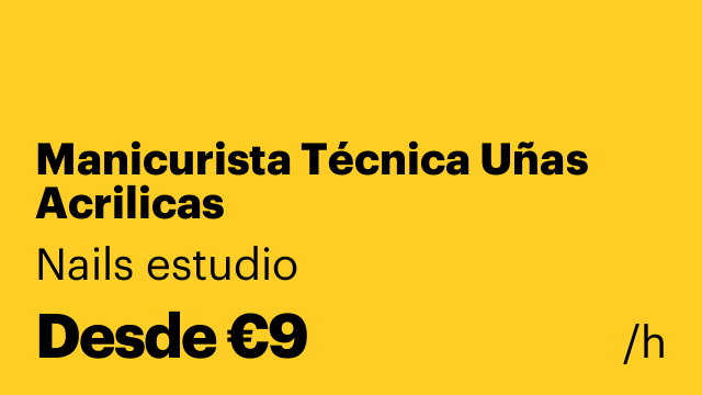 Manicurista Técnica Uñas Acrilicas