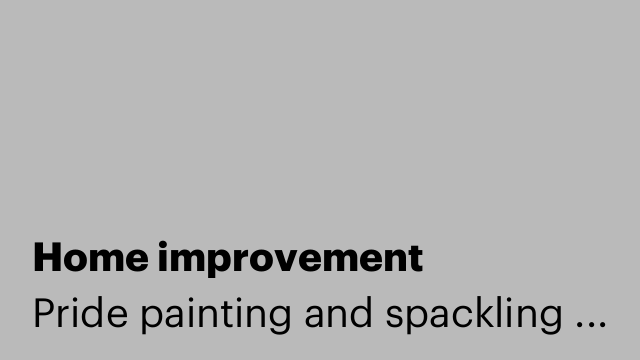 Home improvement