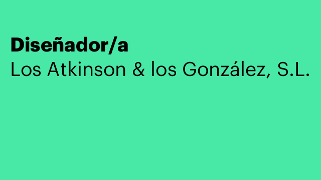 Diseñador/a