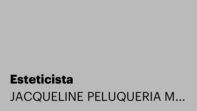 Esteticista