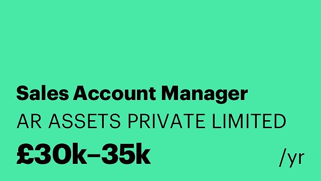 Sales Account Manager