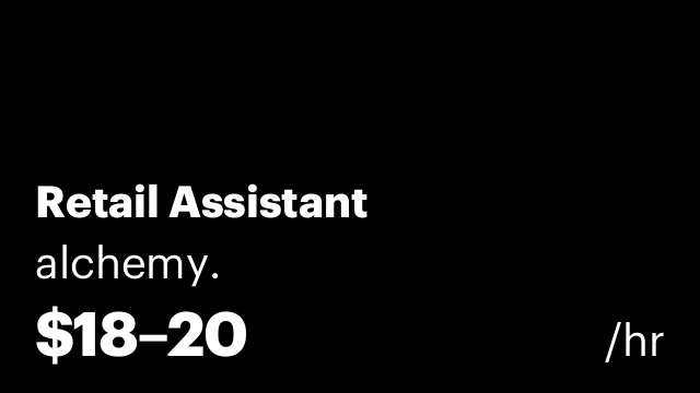 Retail Assistant