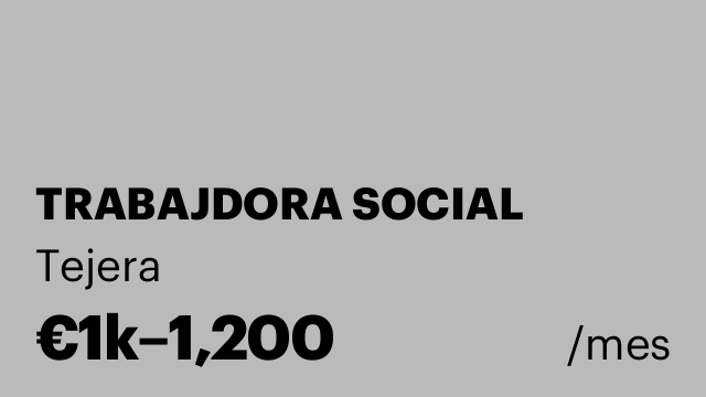 TRABAJDORA SOCIAL