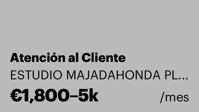 Atención al Cliente