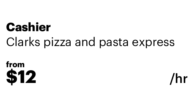 Cashier
