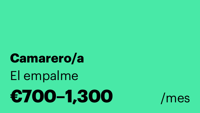 Camarero/a