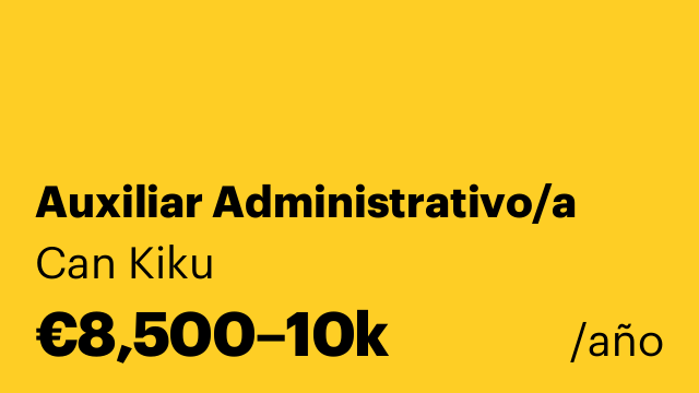 Auxiliar Administrativo/a