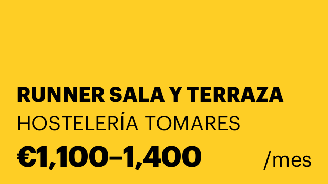 RUNNER SALA Y TERRAZA