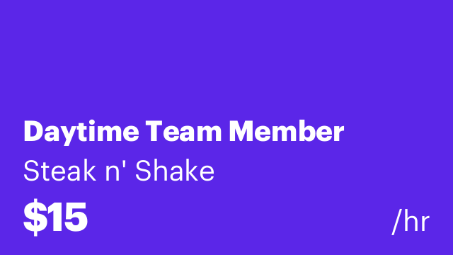 Daytime Team Member
