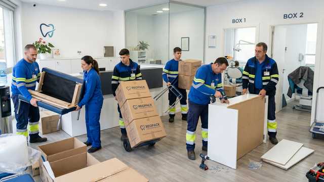 Mozo/a montador/a y descarga de mercancía Marbella (2 dia)