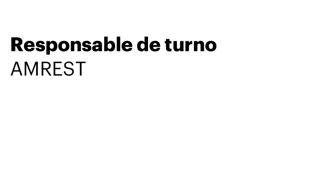 Responsable de turno