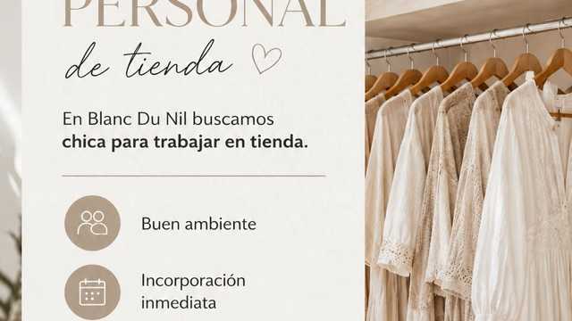 Dependiente/a de Tienda