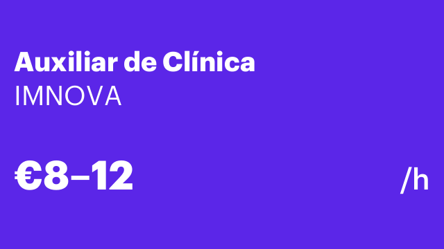 Auxiliar de Clínica