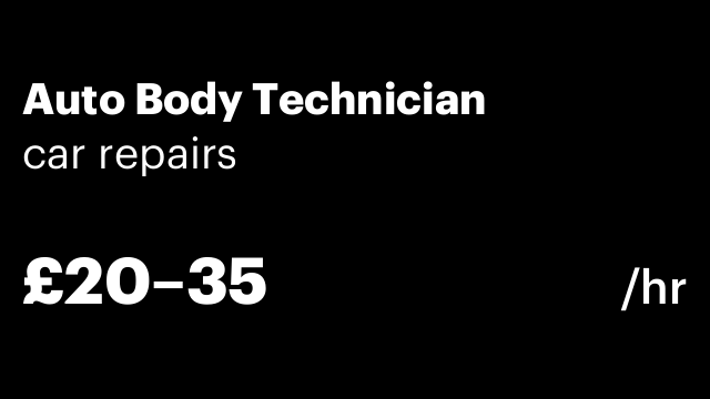 Auto Body Technician