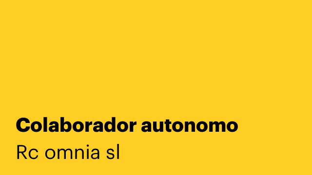 Colaborador autonomo