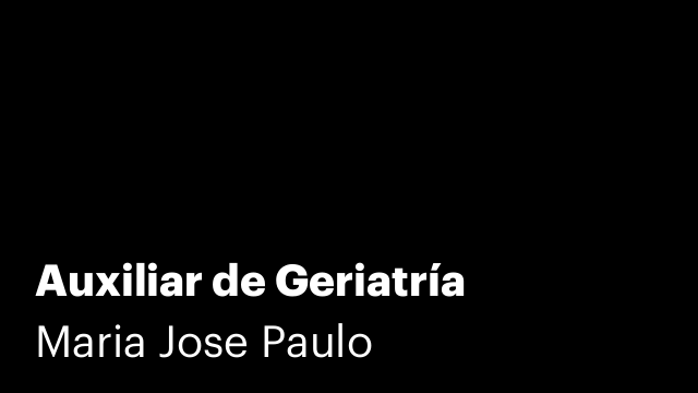 Auxiliar de Geriatría